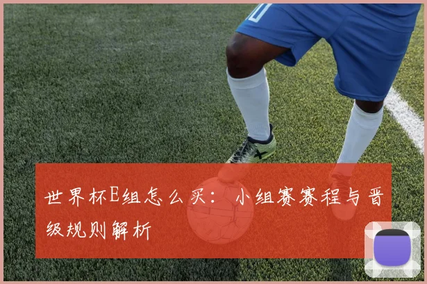世界杯E组怎么买：小组赛赛程与晋级规则解析