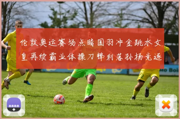 伦敦奥运赛场点睛国羽冲金跳水女皇再续霸业体操刀锋利落孙杨竞逐