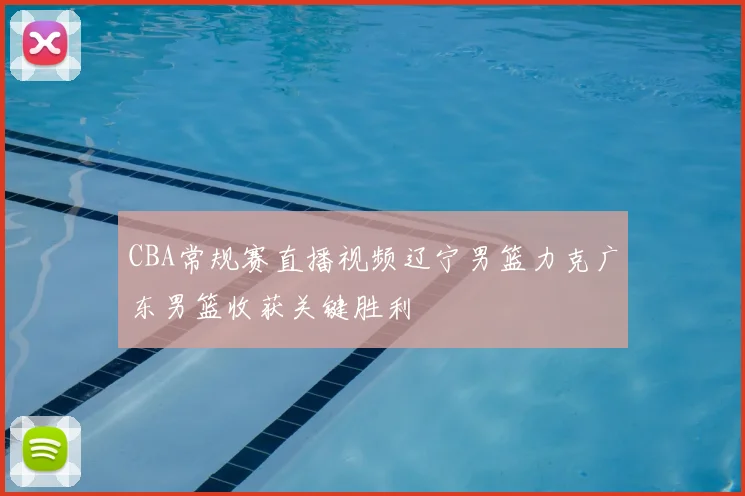 CBA常规赛直播视频辽宁男篮力克广东男篮收获关键胜利