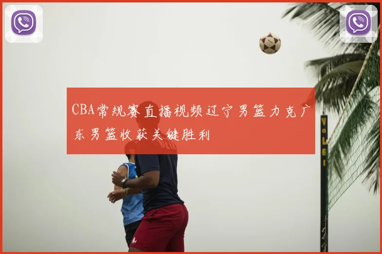 CBA常规赛直播视频辽宁男篮力克广东男篮收获关键胜利
